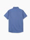 Сорочка бавовняна синя з коротким рукавом | 6853538 | фото 3