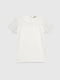 Блуза молочного кольору з мереживом | 6853577 | фото 7
