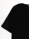 Трикотажний чорний костюм: футболка і шорти | 6853591 | фото 10