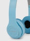 Навушники Bluetooth підключення блакитного кольору | 6853933 | фото 4