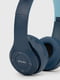 Навушники Bluetooth підключення темно-сині | 6853936 | фото 4