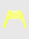 Купальник роздільний дитячий лимонного кольору | 6854223 | фото 8