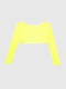 Купальник роздільний дитячий лимонного кольору | 6854223 | фото 9