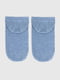 Короткі сині шкарпетки у візерунок | 6854345 | фото 6