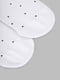 Короткі білі шкарпетки у візерунок | 6854378 | фото 5