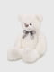 М”яка іграшка “Ведмідь Балун” молочного кольору | 6854484