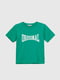 Костюм: футболка+шорти зелений принтований | 6854516 | фото 8