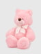 М”яка іграшка “Ведмідь Топтижка” рожева | 6854600