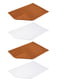 Рушники-килимки для ніг (4 шт.) | 6855167