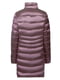 Ніжно-рожеве стьобане пальто на блискавці | 6855203 | фото 3