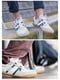 Кросівки сірі з логотипом | 6855217 | фото 8