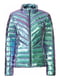 Різнокольорова куртка з водовідштовхувального матеріалу | 6855267 | фото 2