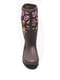 Бордові гумові чоботи з квітковим принтом | 6855685 | фото 3