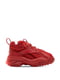 Червоні кросівки на шнурівці | 6855819 | фото 3
