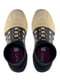 Золотисто-чорні кросівки на щільній підошві | 6855863 | фото 3