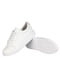Белые кожаные кроссовки | 6856979 | фото 4