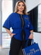 Повсякденний костюм: синя блуза та штани з лампасами | 6857199 | фото 3