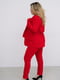 Класичний червоний костюм трійка: майка, жакет та штани | 6857257 | фото 9