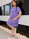 Сукня вільного крою фіолетова | 6857421 | фото 3