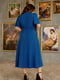 Сукня-сорочка однотонна синя | 6857575 | фото 3
