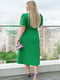 Сукня-сорочка однотонна зелена | 6857580 | фото 4