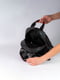 Чорний рюкзак з екошкіри | 6857726 | фото 2