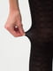 Теплі бавовняні чорні колготки з візерунком Lacery (60 den; model 1; розмір 2) | 6857909 | фото 5