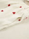 Біла муслінова піжама в принт: сорочка і штани | 6858103 | фото 4