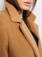 Кашемірове коротке пальто коричневого кольору | 6852773 | фото 2