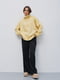 Желтый свитер свободного фасона | 6852812 | фото 2