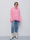 Рожевий светр вільного фасону | 6852813 | фото 3