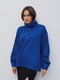 Синій светр вільного фасону | 6852814 | фото 3