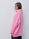 Удлиненный розовый свитер свободного фасона | 6852867 | фото 3