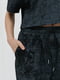 Черный костюм: укороченная футболка и брюки-палаццо | 6853000 | фото 2