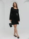 Комплект коротких черных платьев (2 шт.) | 6853182