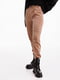 Вельветовые бежевые брюки зауженного кроя | 6853445 | фото 2