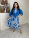 Жіночий костюм сукня та сорочка колір Синий р.46/48 459555 | 6858498 | фото 5