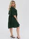 Зелена сукня вільного крою з оборками | 6858597 | фото 3