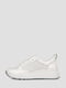 Белые кожаные кроссовки | 6859615 | фото 3