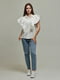 Біла блуза з рюшами | 6859584 | фото 5