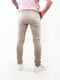 Бежеві обтягуючі брюки в горошок | 6859726 | фото 6