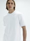 Базова бавовняна біла футболка | 6860027 | фото 3