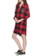 Женское платье DKNY JEANS 1159800812 (Красный, XS) | 6825480 | фото 3
