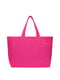 М'яка рожева сумка-шоппер на блискавці | 6860168 | фото 2