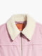 Рожева вельветова куртка-сорочка з підкладкою із шерпи | 6860188 | фото 4