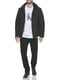 Теплая черная куртка с подкладкой из меха | 6860243 | фото 4