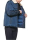 Синяя куртка с воротником | 6860253 | фото 2