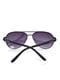 Чорні сонцезахисні окуляри-авіатори | 6860278 | фото 3