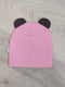 Рожева шапка з вушками | 6860691 | фото 2