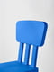 Синій пластиковий стільчик | 6861435 | фото 3